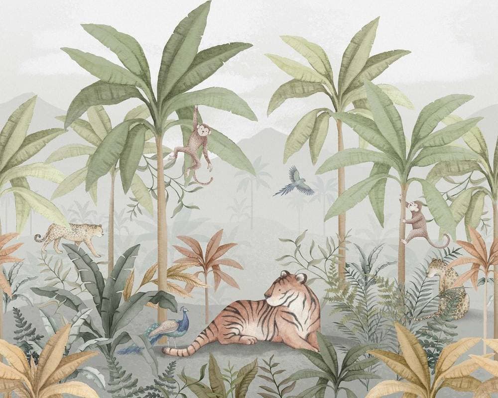 Boråstapeter Wild Jungle Mural 6945