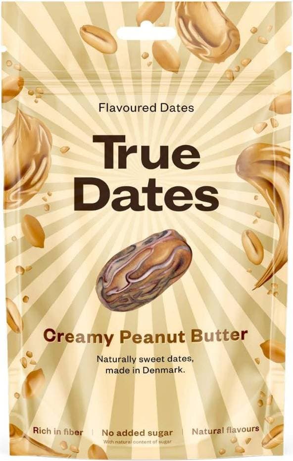 True Gum Dates Creamy Peanut Butter 100 g