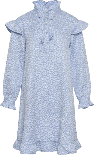 Noella Reno Ruby Ruffle Dress - Light Blue