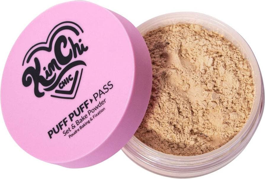 KimChi Chic Puff Puff Pass Set & Bake Powder #02 Banana