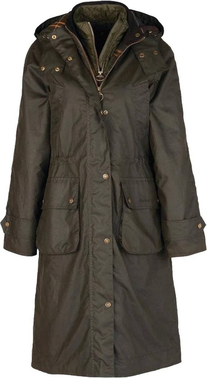 Barbour Long Cannich Wax Dam