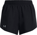 Under Armour Women's Fly By 3" Shorts - Black/Reflective