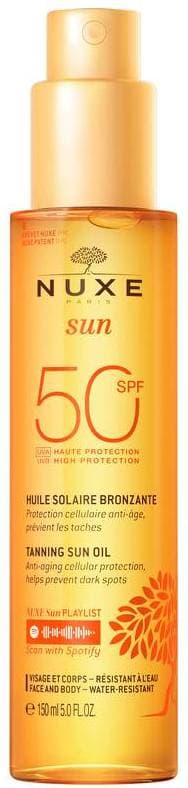Nuxe Tanning Sun Oil High Protection SPF50 150ml