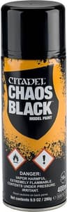 Games Workshop Citadel Spray Chaos Black 400ml