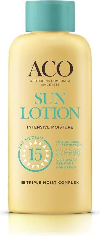 ACO Sun Lotion Intensive Moisture SPF15 200ml