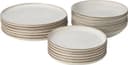IKEA Gladelig Grey Tallriksset 18st