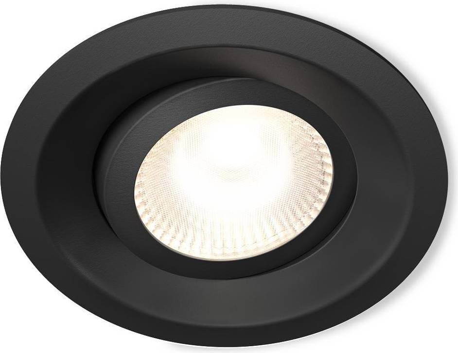 Plejd Downlight Black Takplafond ∅ 8.7cm