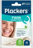 Plackers Twin Double Power 33-pack