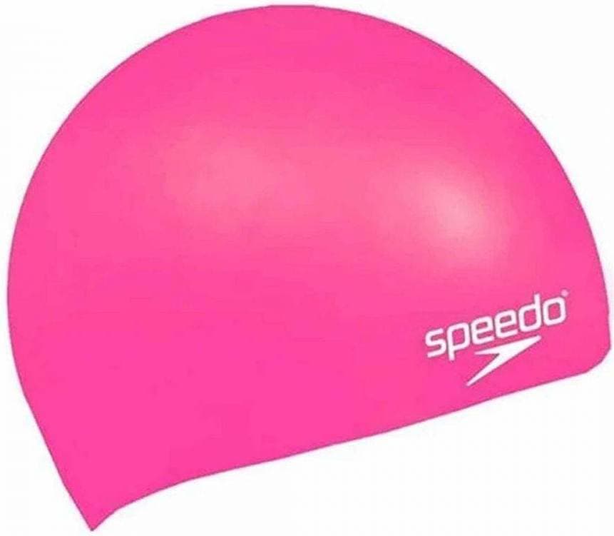 Speedo Moulded Silicone Swimming Cap For Children