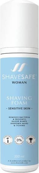 ShaveSafe Shaving Foam Sensitive Skin 200ml