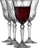 Lyngby Glas Melodia Rödvinsglas 27cl 4st