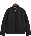 Gant Quilted Windcheater Jacket - Black