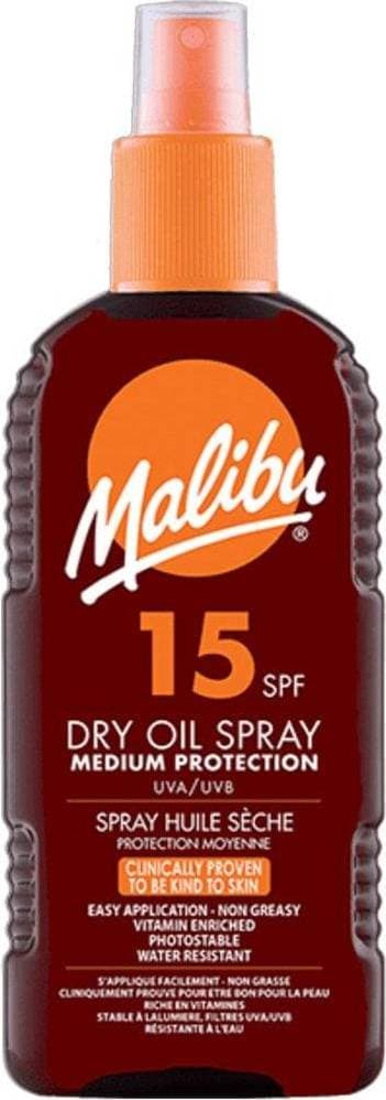 Malibu Dry Oil Spray SPF15 200ml