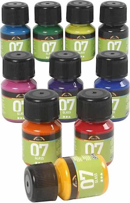 A Color Glass Paint 07 10x30ml