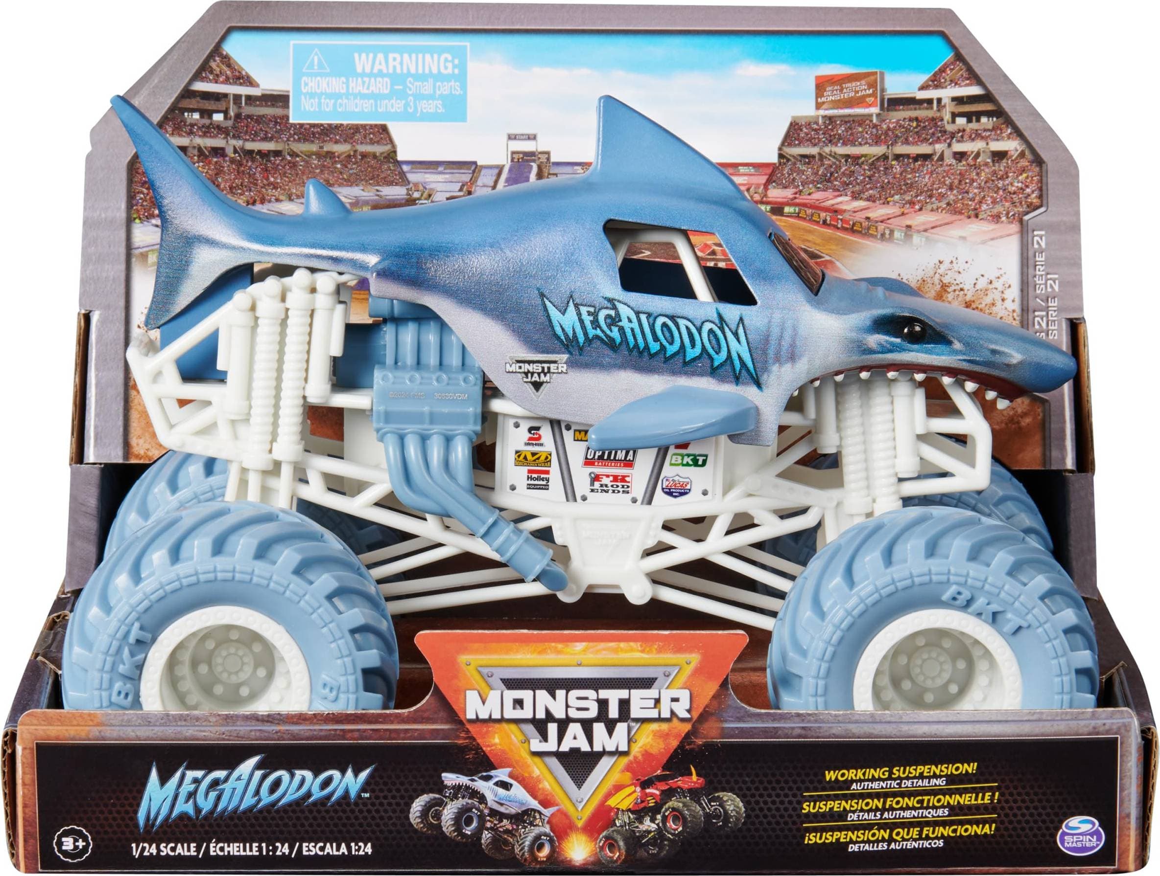 Monster Jam Megalodon Monstertruck 1 24