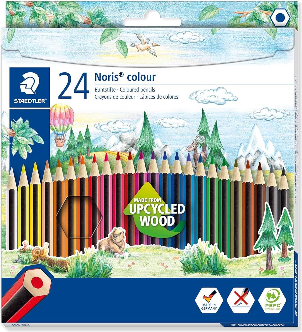 Staedtler Noris Colour 185 Coloured Pencil 24-pack