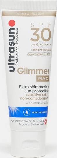 Ultrasun SPF30 Glimmer Max Cream 25ml
