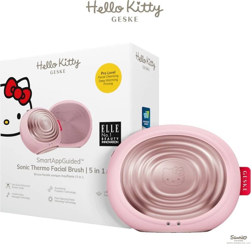 Hello Kitty Sonic Thermo Facial Brush 5 in 1