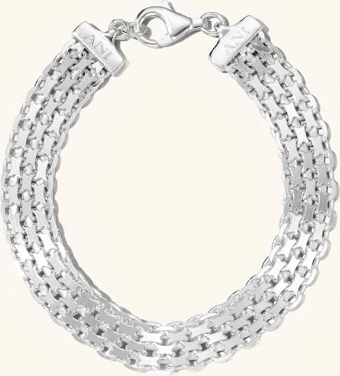 Ani Jewels Bismarck Bracelet Silver