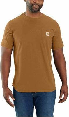 Carhartt Force Relaxed Fit Midweight T-shirt - Brun