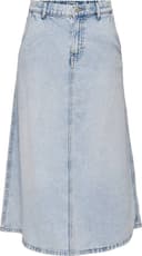 Only Mindy Denim Skirt - Blue/Light Blue Denim