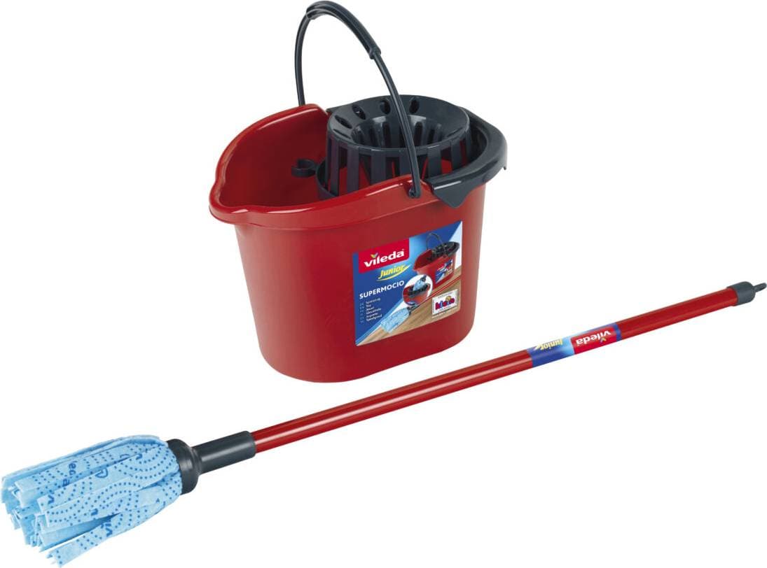 Klein Vileda Junior Bucket Wringer with Wipe Mop 6722
