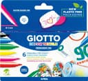 Giotto Decor Textile Markers 6-pack
