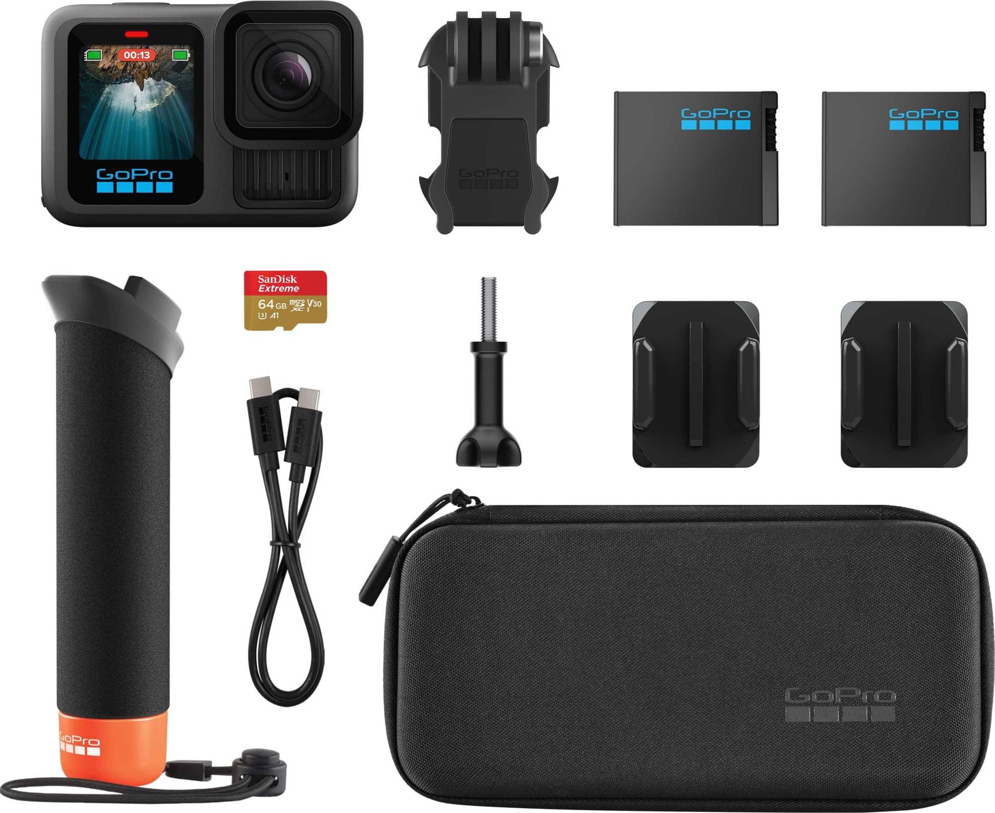 GoPro HERO13 Black + Accessories Bundle