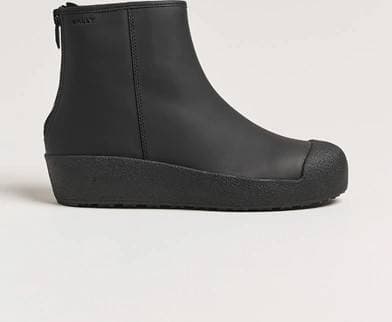 Bally Guard III M Rubber Calf Black Kids Shoes - Black
