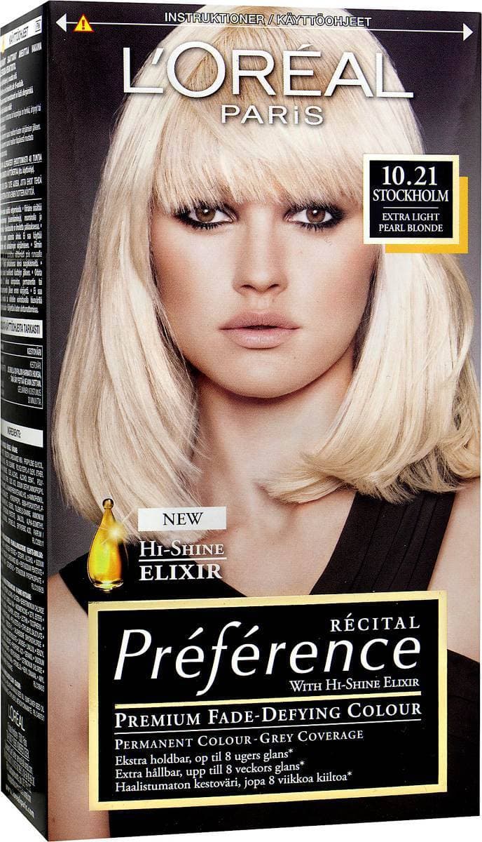 L'Oréal Paris Préférence Infina #10.21 Stockholm