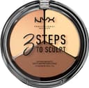NYX 3 Steps to Sculpt Face Sculpting Palette Light