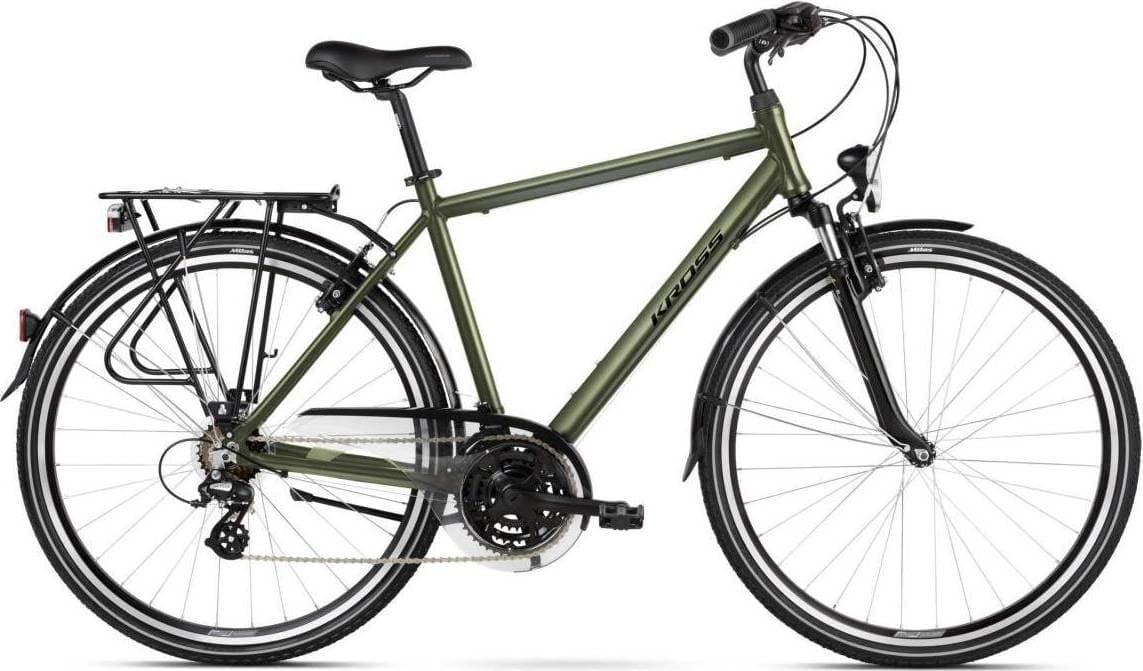 Kross Trans 2.0 28" 2022 - Khaki / Black Herrcykel