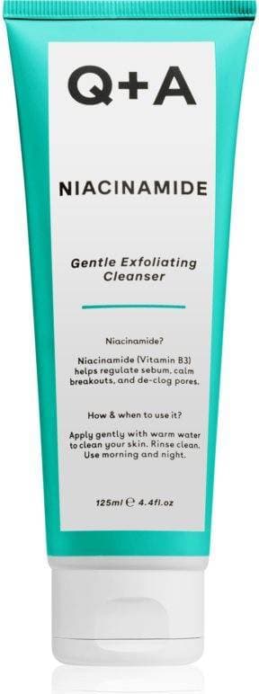 Q+A Niacinamide Gentle Exfoliating Cleanser 125ml