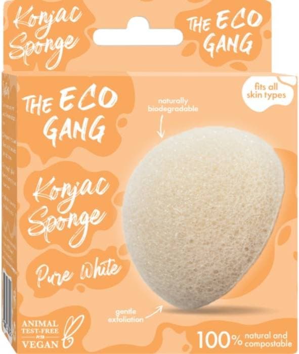 The Eco Gang Konjaksvamp Pure White