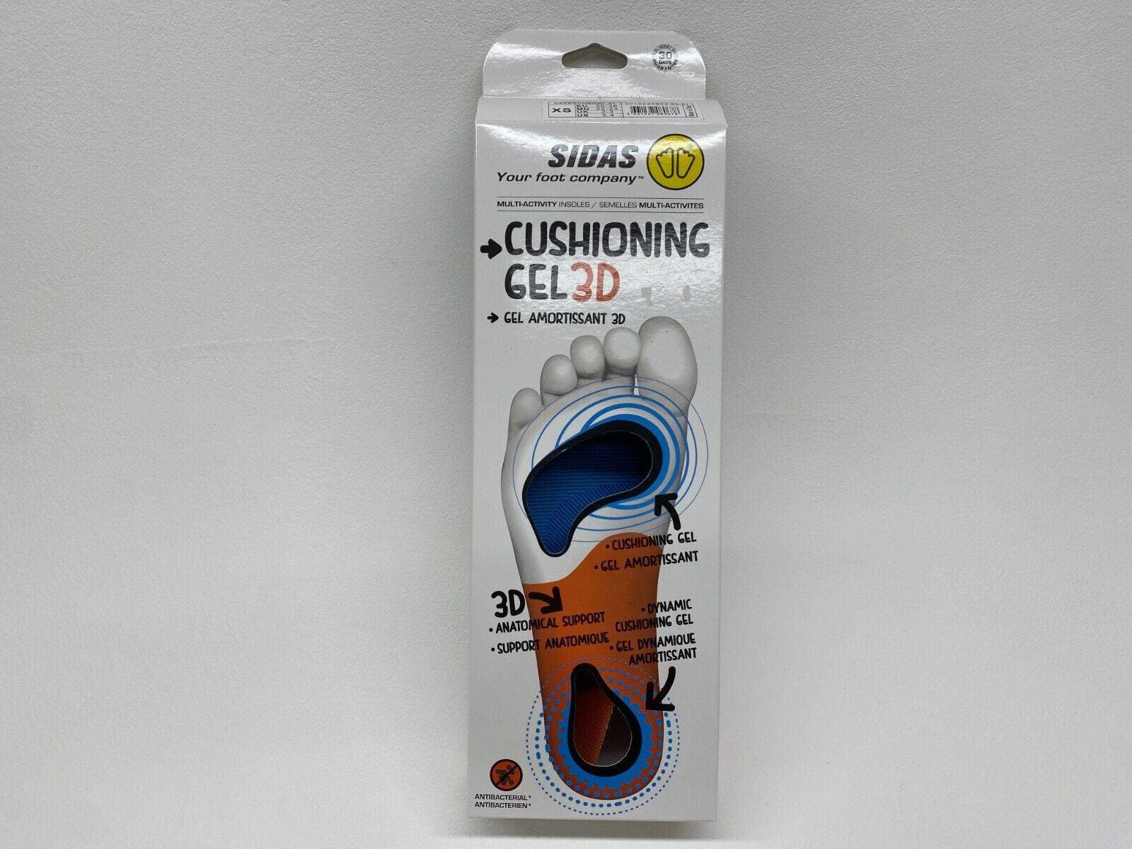 Sidas Cushioning Gel 3D Sulor