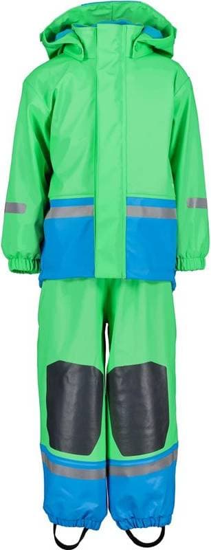 Didriksons Boardman Lined Rain Set - Frog Green