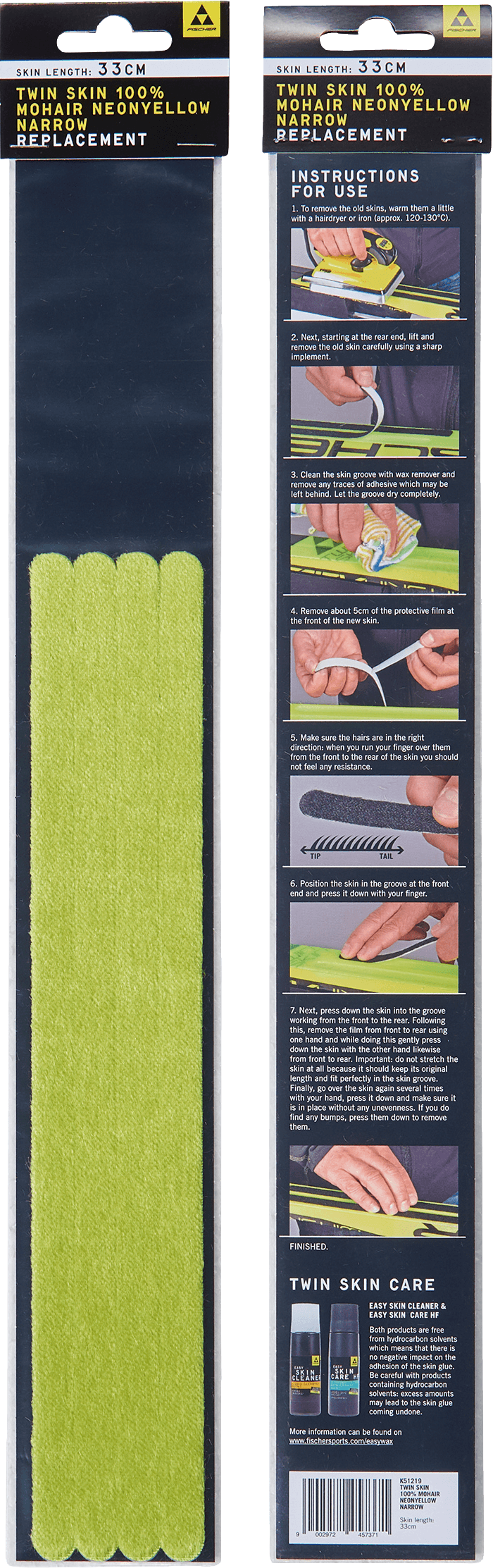 Fischer Twin Skin Mohair