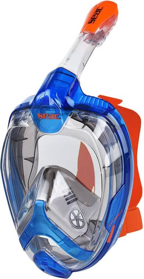 Seac Snorkelmask Magica Blå/Orange Cykloper