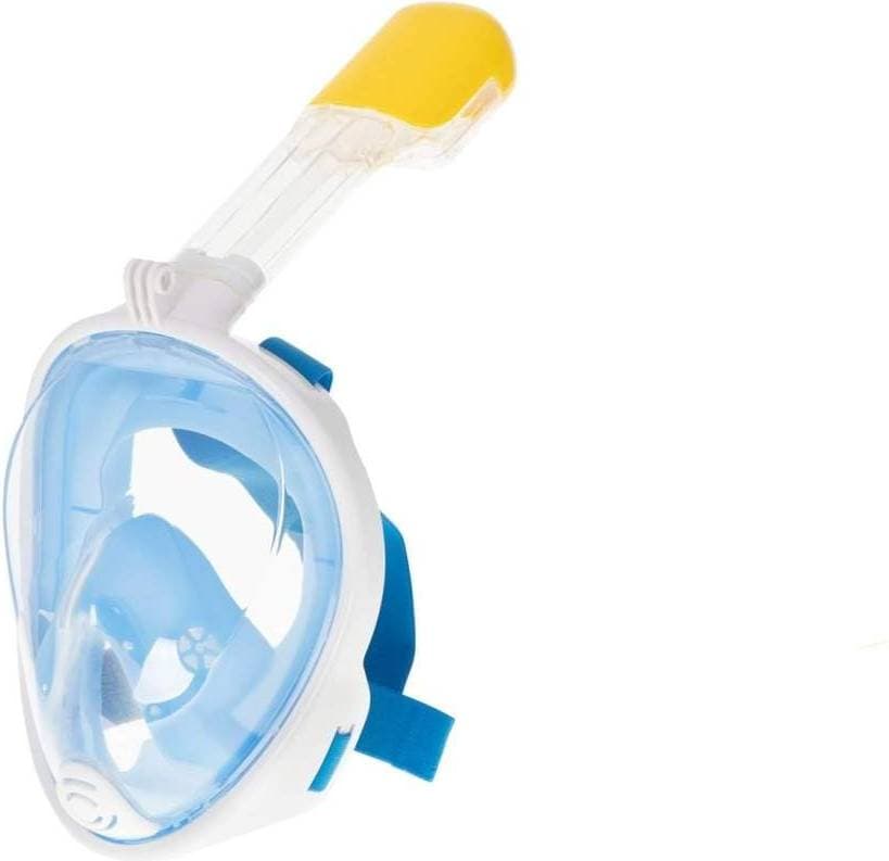 Pricenet Helfällbar snorkelmask blå
