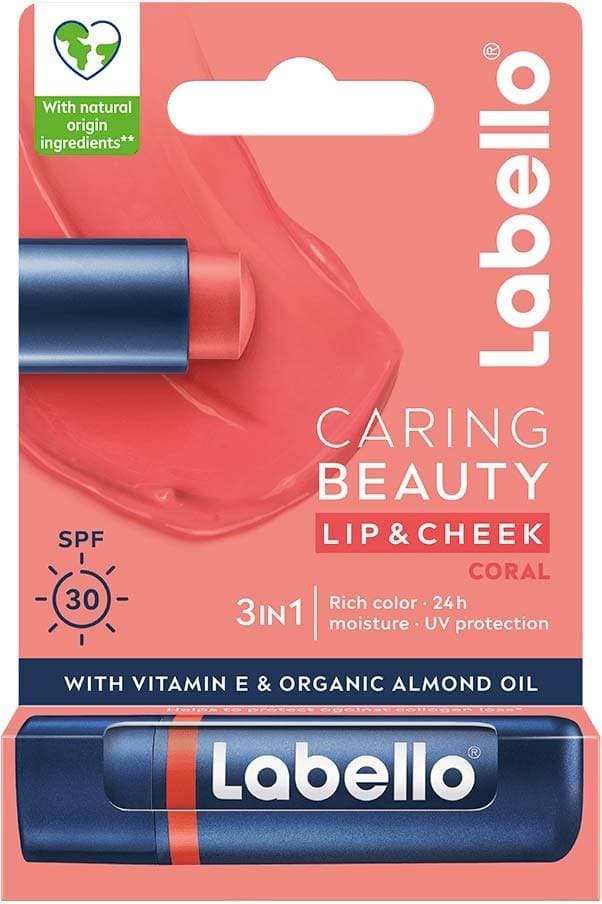 Labello Lip Balm Caring Beauty Coral-Nude