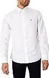 Gant Slim Oxford skjorta för män, Vit
