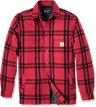Carhartt Men's Roane Hooded Shirt Jacket Crabapple