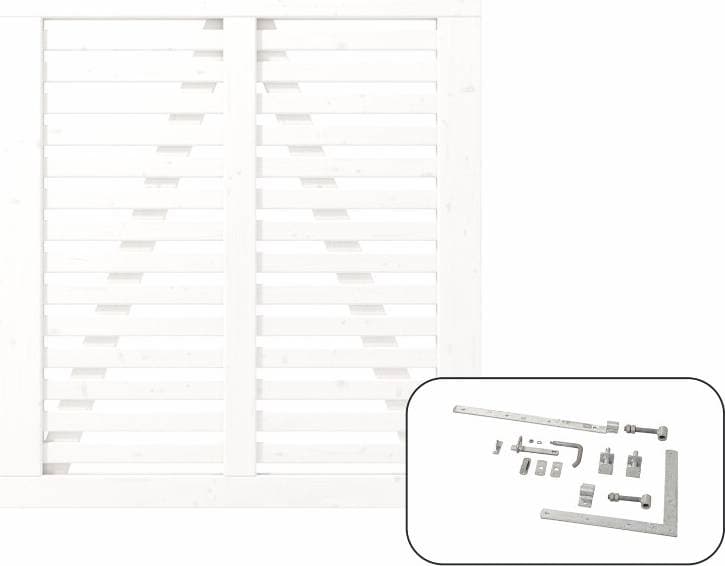 Plus Grind Harmoni 100 x 107 cm Vit