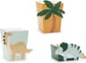 PartyDeco Popcorn Box Dinosaur Triceratops 6-pack