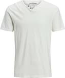 Jack & Jones Jjesplit Neck T-shirt Vit