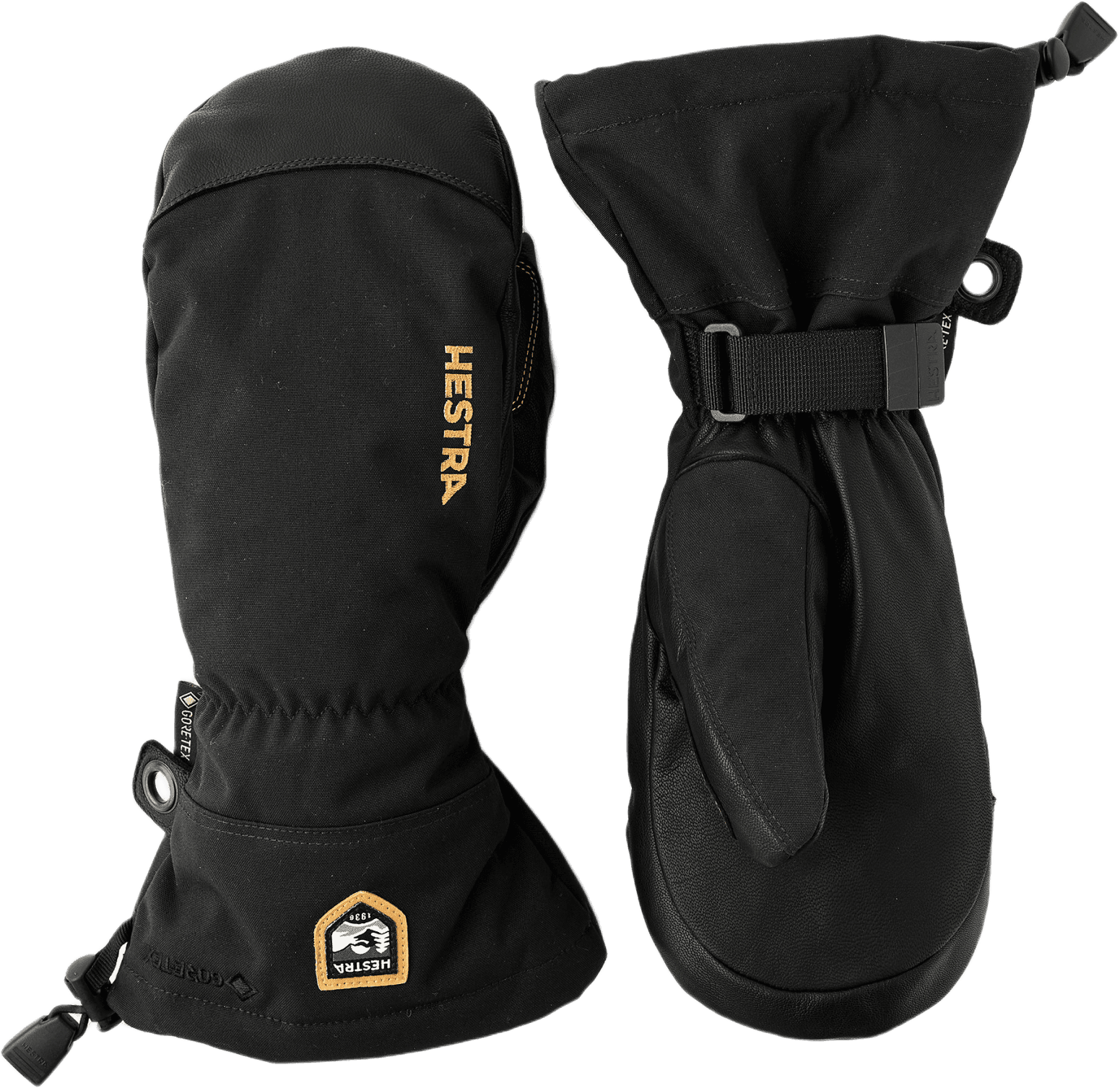 Hestra Army Leather Gore-Tex Mitt - Black