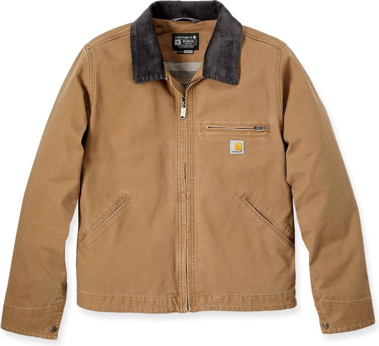Carhartt Duck Detroit Jacket - Brown