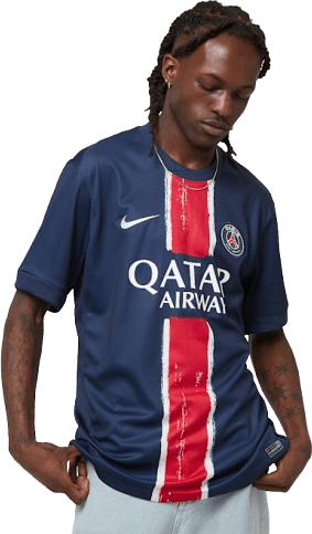 Nike Men's Dembélé No. 10 PSG 2024/25 Home Stadium