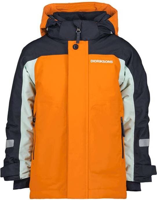 Didriksons Kid's Neptun Jacket - Orange Jam
