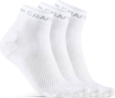 Craft Core Dry Mid Socks 3-Pack - White